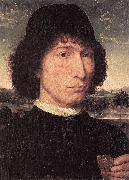 Hans Memling, Portrait of a Man with a Roman Coin